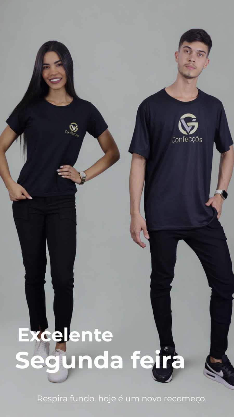 Impressão DTF com degradê de cores em camiseta VG