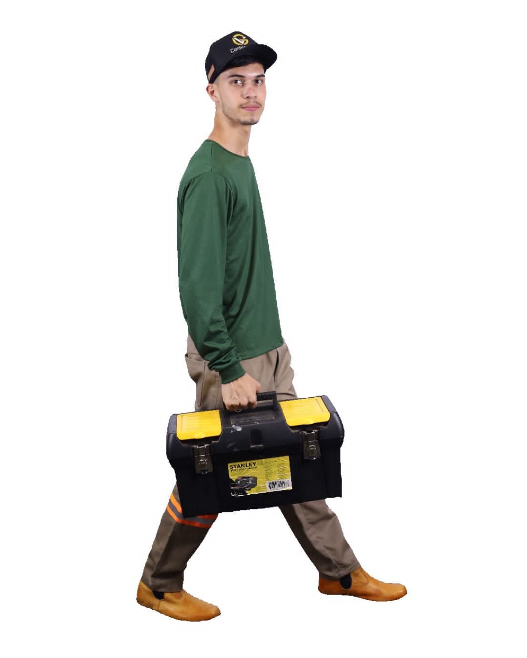 Uniforme de construção civil confeccionado pela VG