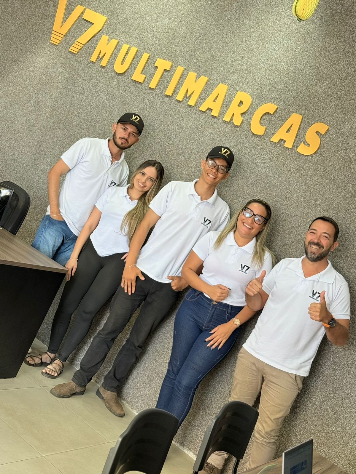 Uniforme social confeccionado pela VG